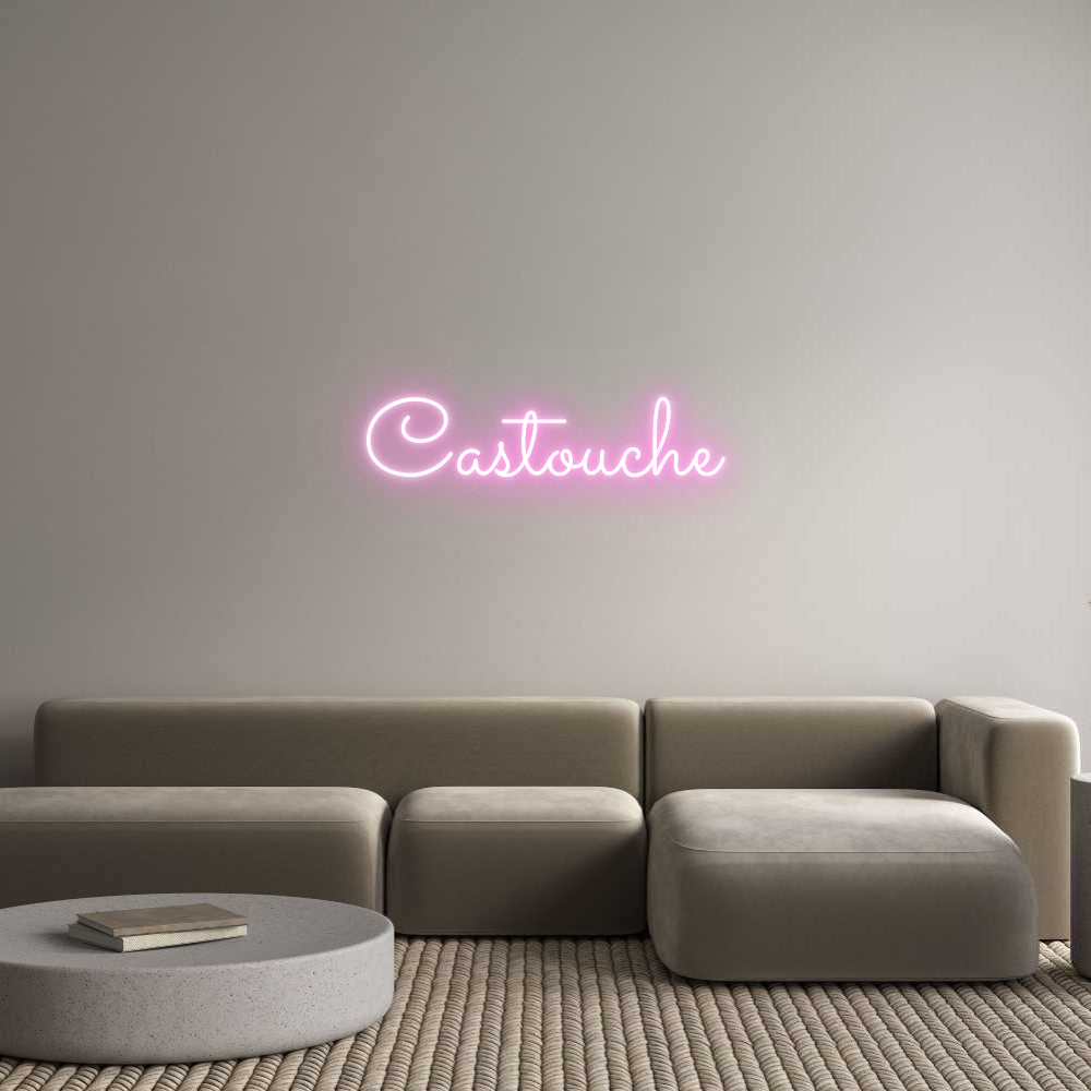 Custom Neon Sign Online Editor Castouche