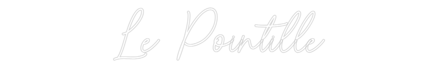 Custom Neon Sign Online Editor Le Pointillé