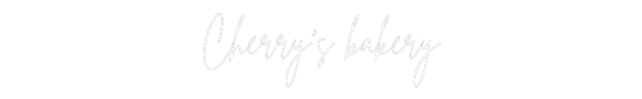 Custom Neon Sign Online Editor Cherrys bakeri