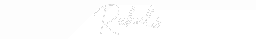 Custom Neon Sign Online Editor Rahul’s