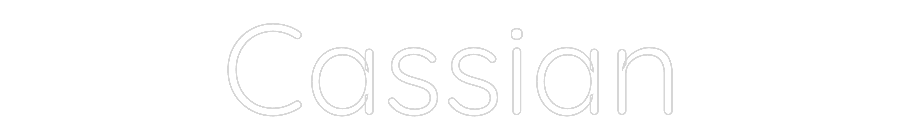Custom Neon Sign Online Editor Cassian
