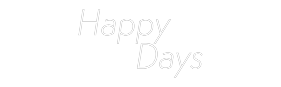 Custom Neon Sign Online Editor Happy
...