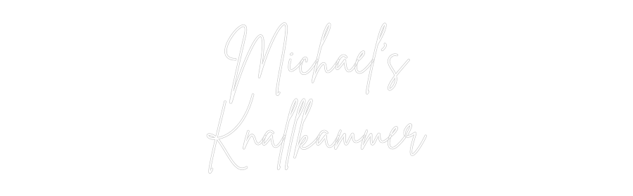 Custom Neon Sign Online Editor Michael's
Kn...