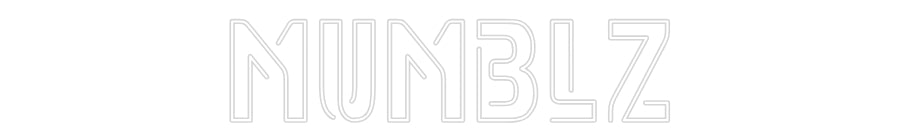 Custom Neon Sign Online Editor MUMBLZ