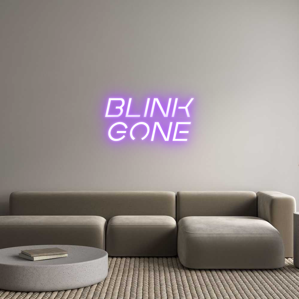 Custom Neon Sign Online Editor Blink
Gone
