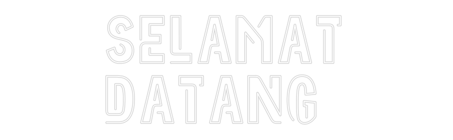 Custom Neon Sign Online Editor Selamat
Datang