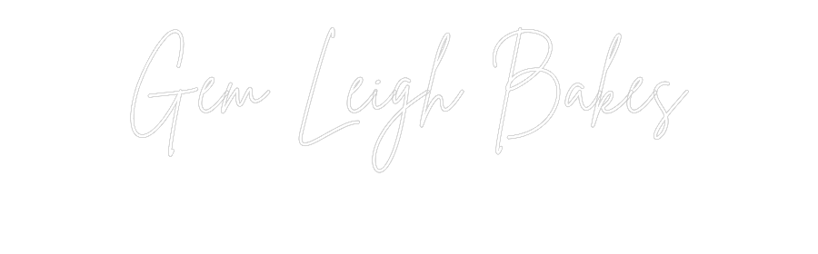 Custom Neon Sign Online Editor Gem Leigh Bak...