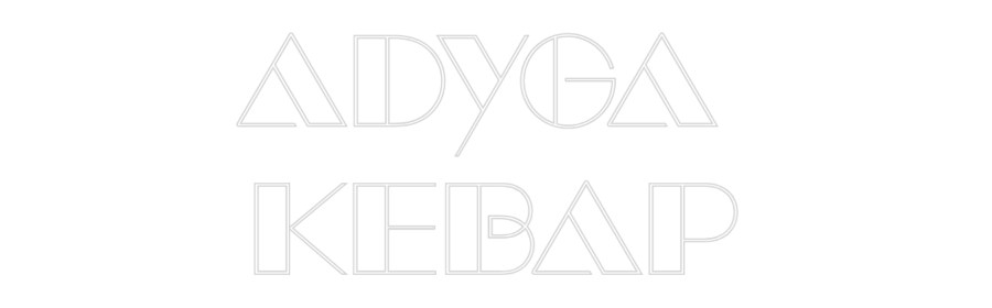 Custom Neon Sign Online Editor ADYGA
Kebap