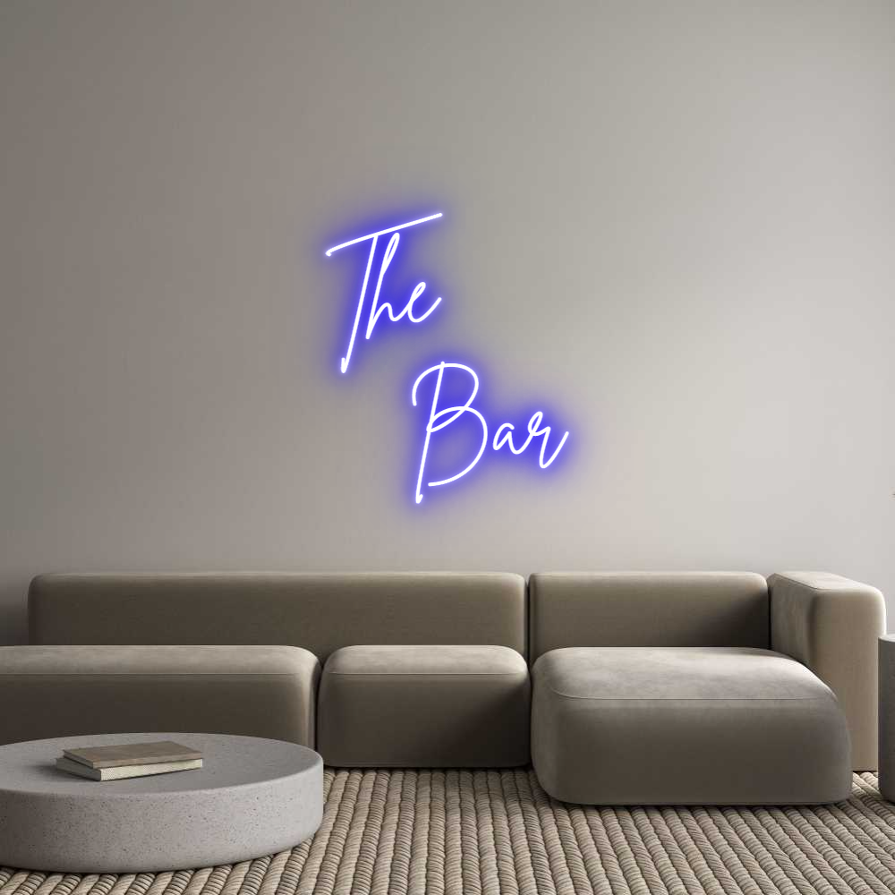 Custom Neon Sign Online Editor The
Bar