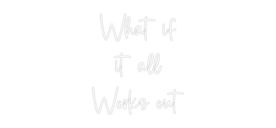 Custom Neon Sign Online Editor Hva om
det en...