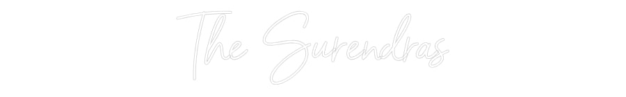 Custom Neon Sign Online Editor The Surendras