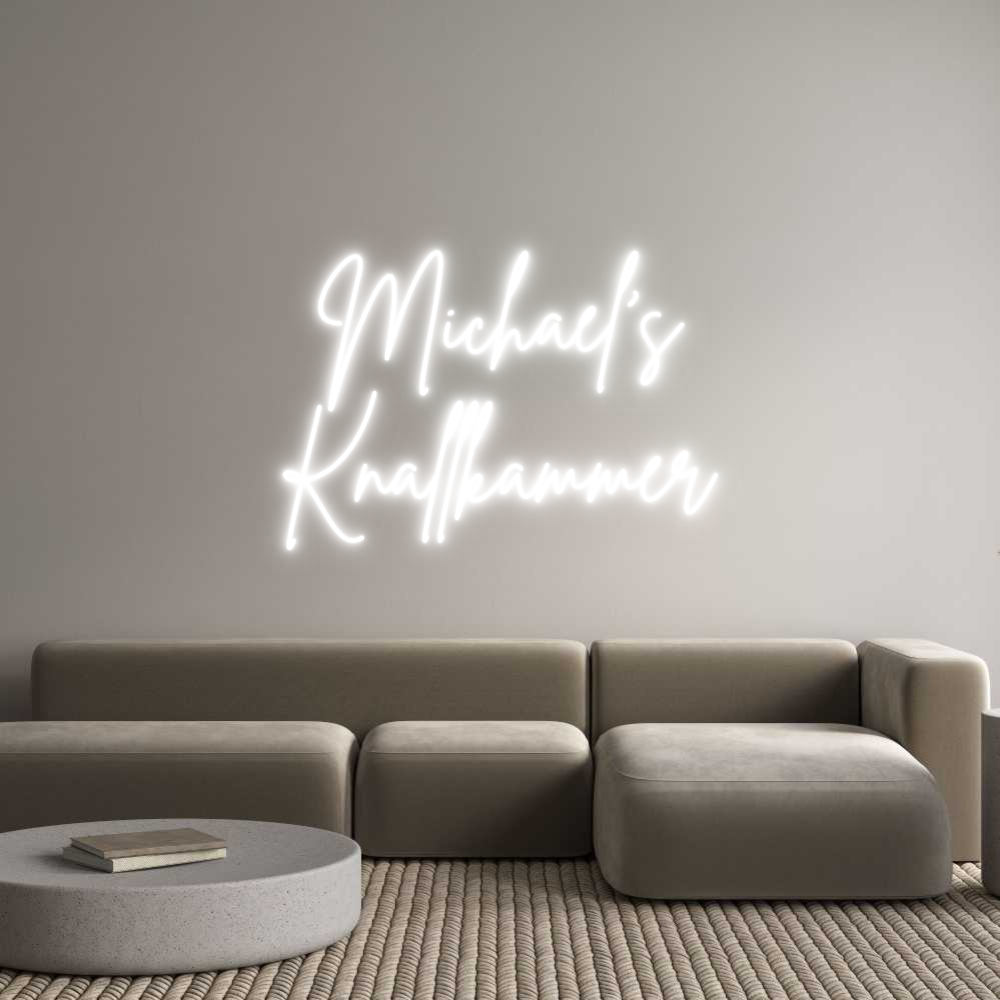 Custom Neon Sign Online Editor Michael's
Kn...