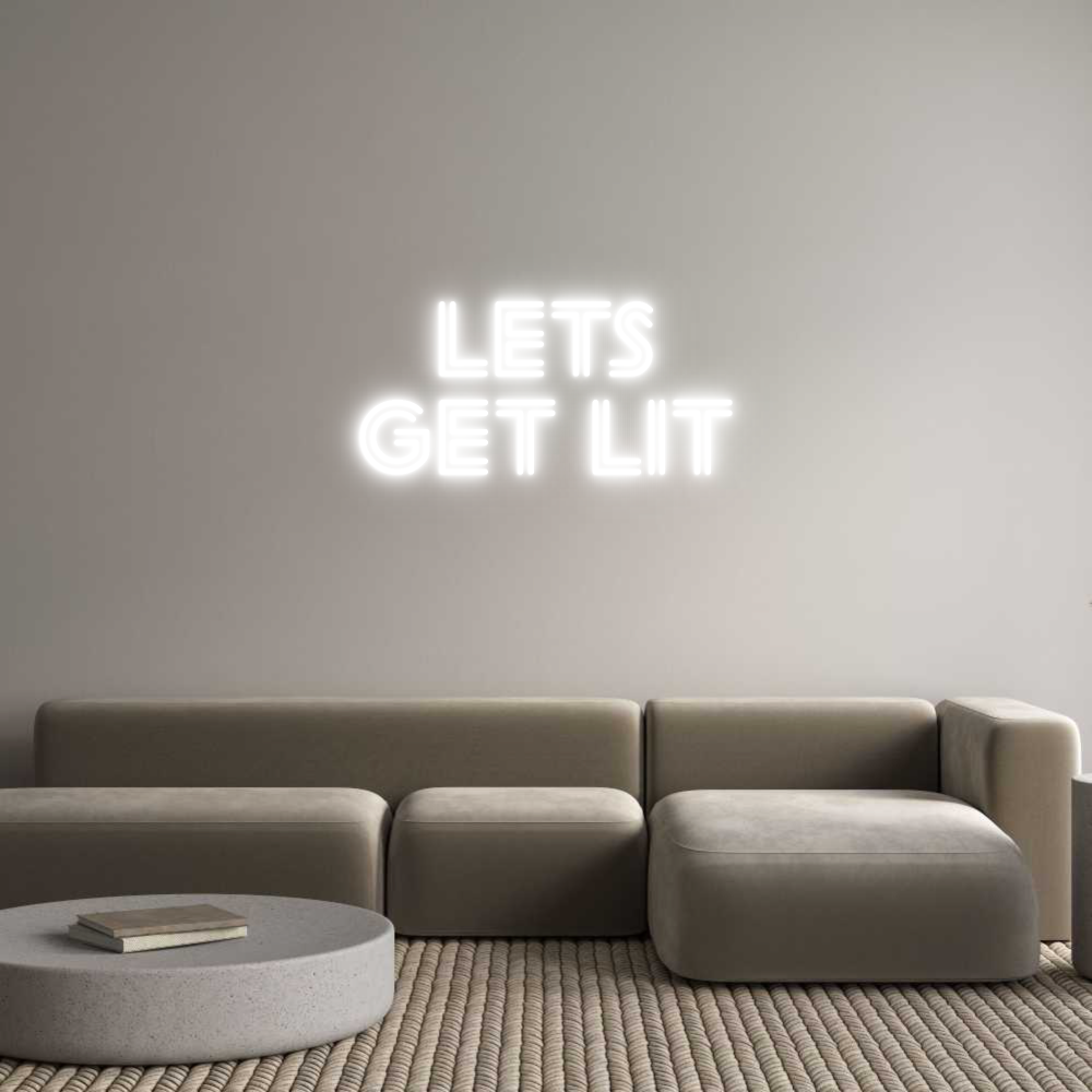 Custom Neon Sign Online Editor låter
Bli tänd