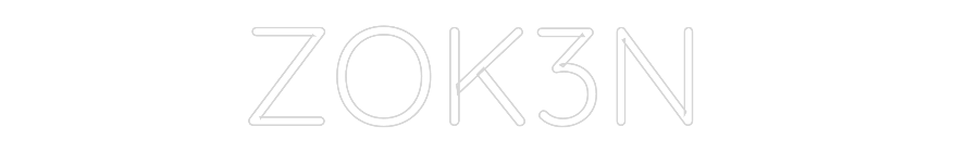 Custom Neon Sign Online Editor ZOK3N