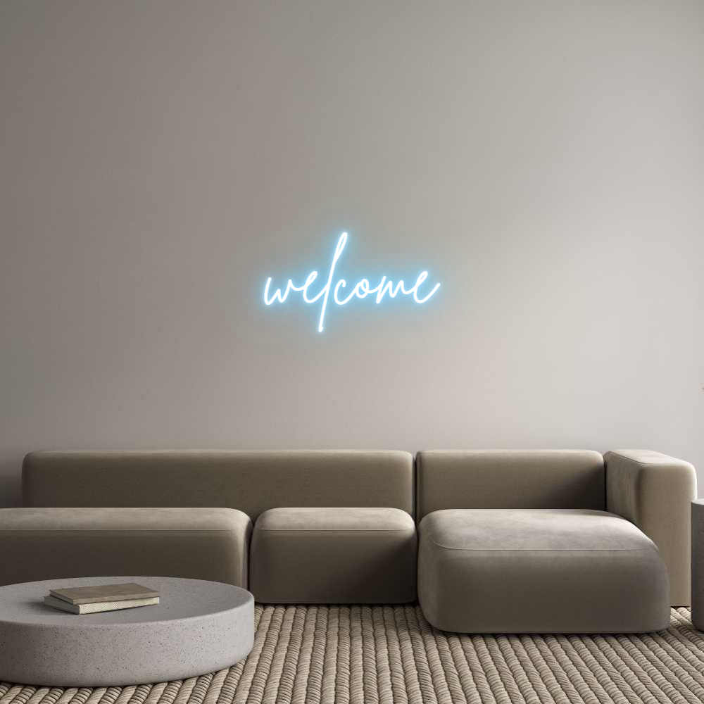 Custom Neon Sign Online Editor welcome