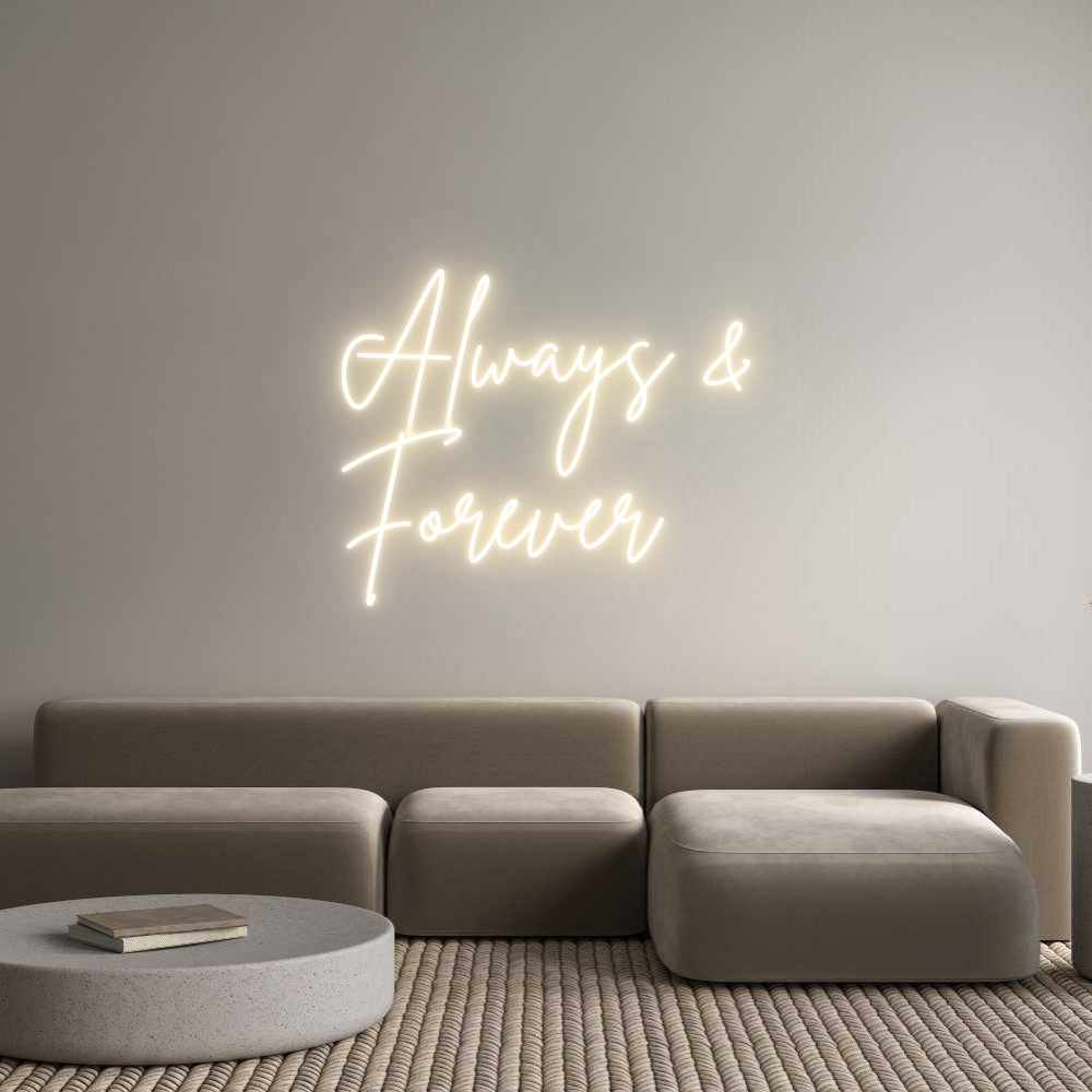 Custom Neon Sign Online Editor Always &
For...