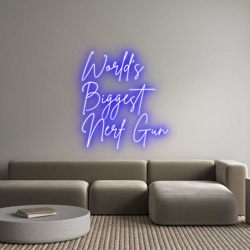 Editor online di insegne al neon personalizzate World's
Grande...