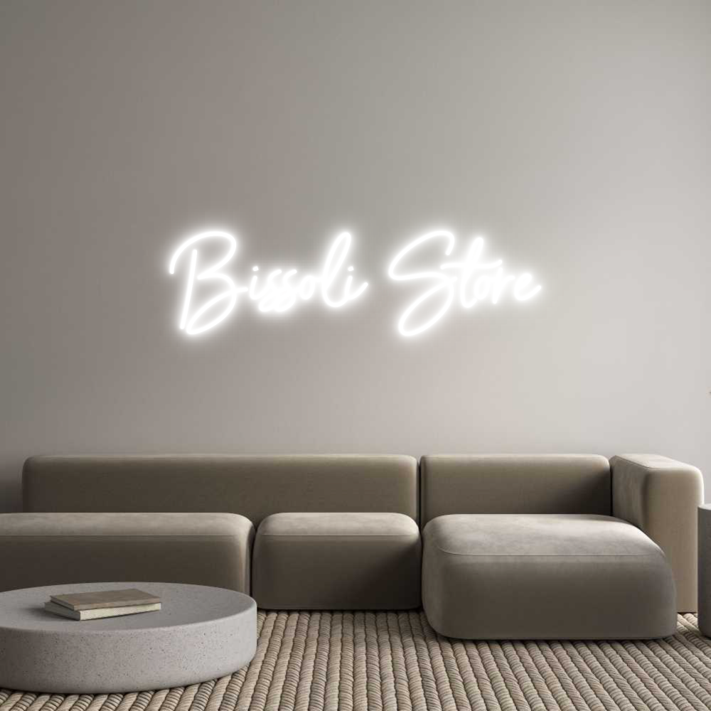 Custom Neon Sign Online Editor Bissoli Store