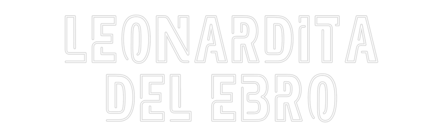 Custom Neon Sign Online Editor LEONARDITA
D...