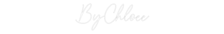 Custom Neon Sign Online Editor ByChloee