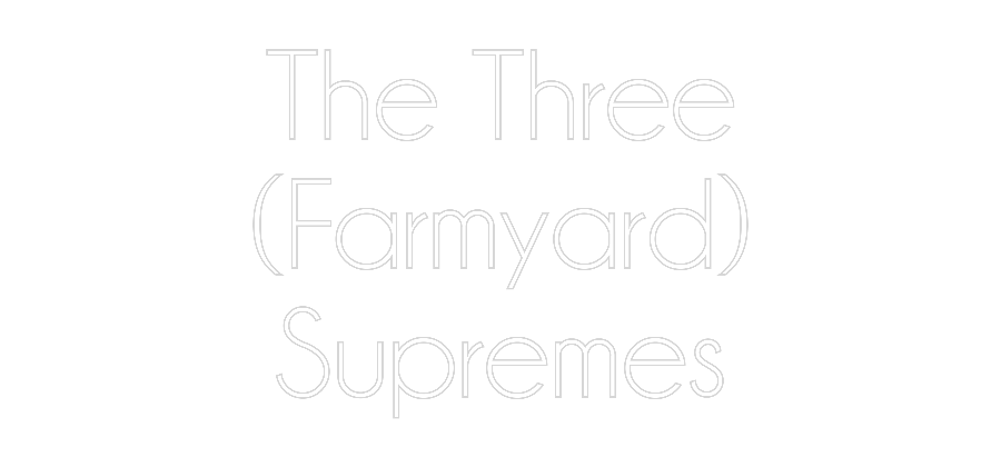 Custom Neon Sign Online Editor The Three
(F...