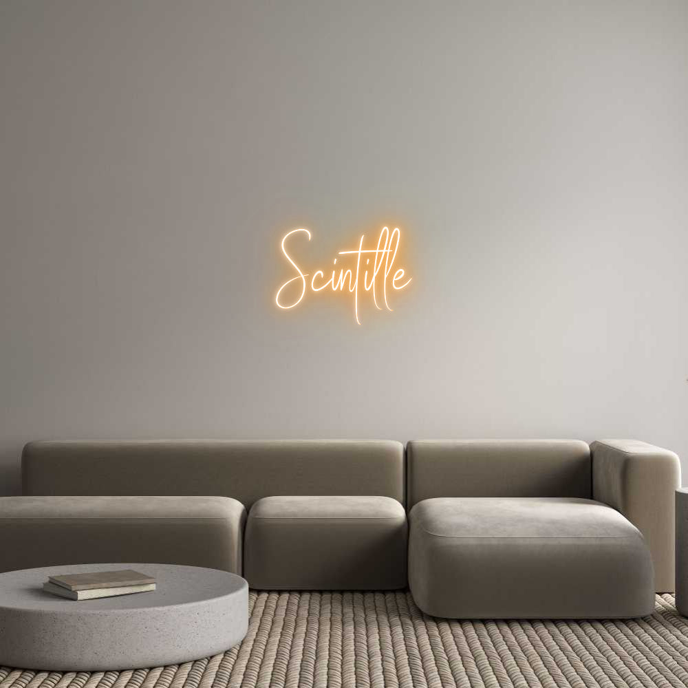Custom Neon Sign Online Editor Scintille