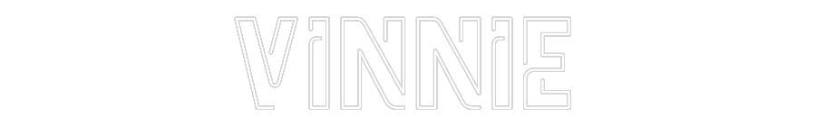 Custom Neon Sign Online Editor Vinnie