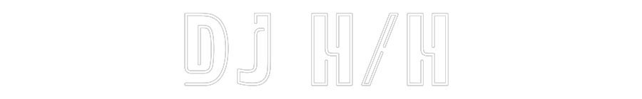 Custom Neon Sign Online Editor DJ H/H
