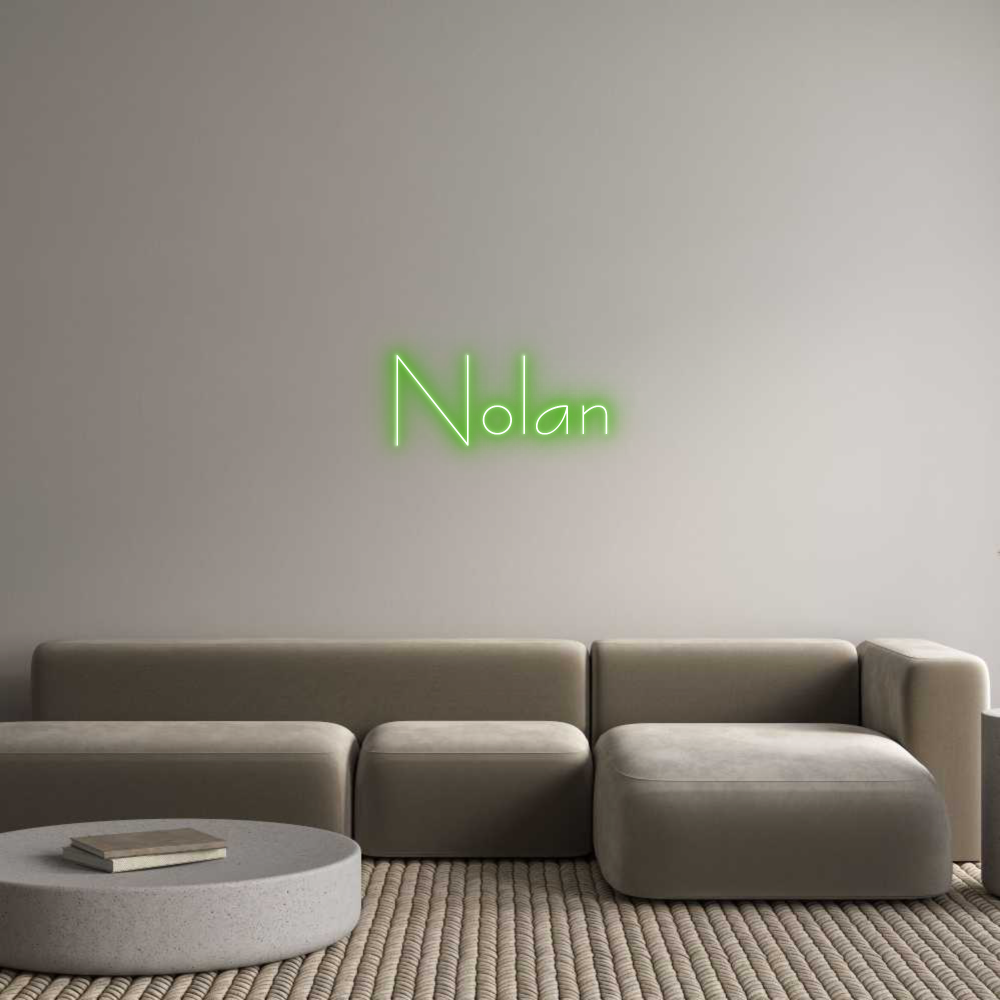 Custom Neon Sign Online Editor Nolan