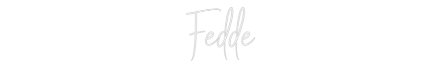 Custom Neon Sign Online Editor Fedde