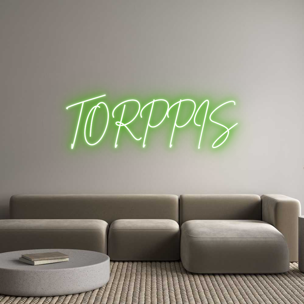 Custom Neon Sign Online Editor TORPPIS