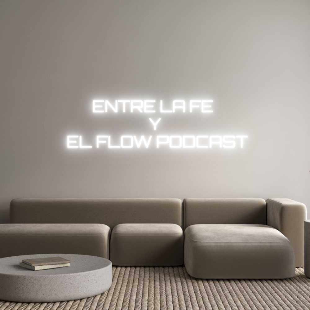 Custom Neon Sign Online Editor ENTRE LA FE
...