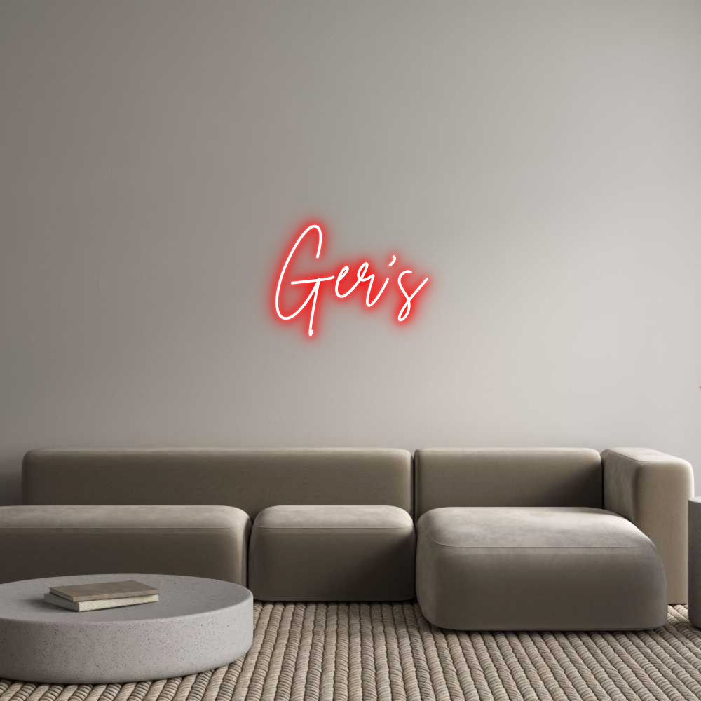 Custom Neon Sign Online Editor Ger’s
