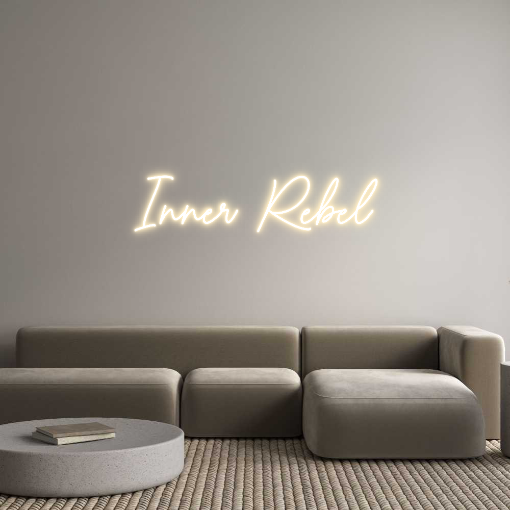 Custom Neon Sign Online Editor Inner Rebel