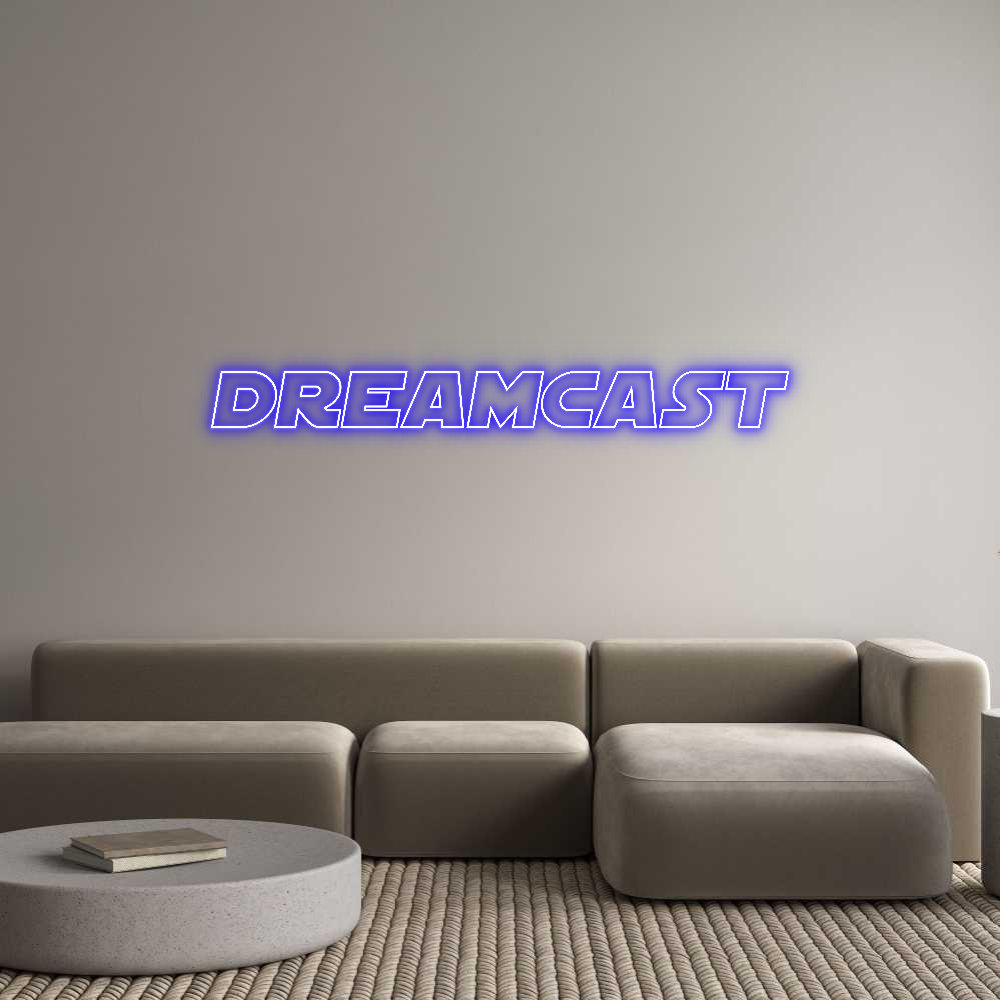 Custom Neon Sign Online Editor Dreamcast