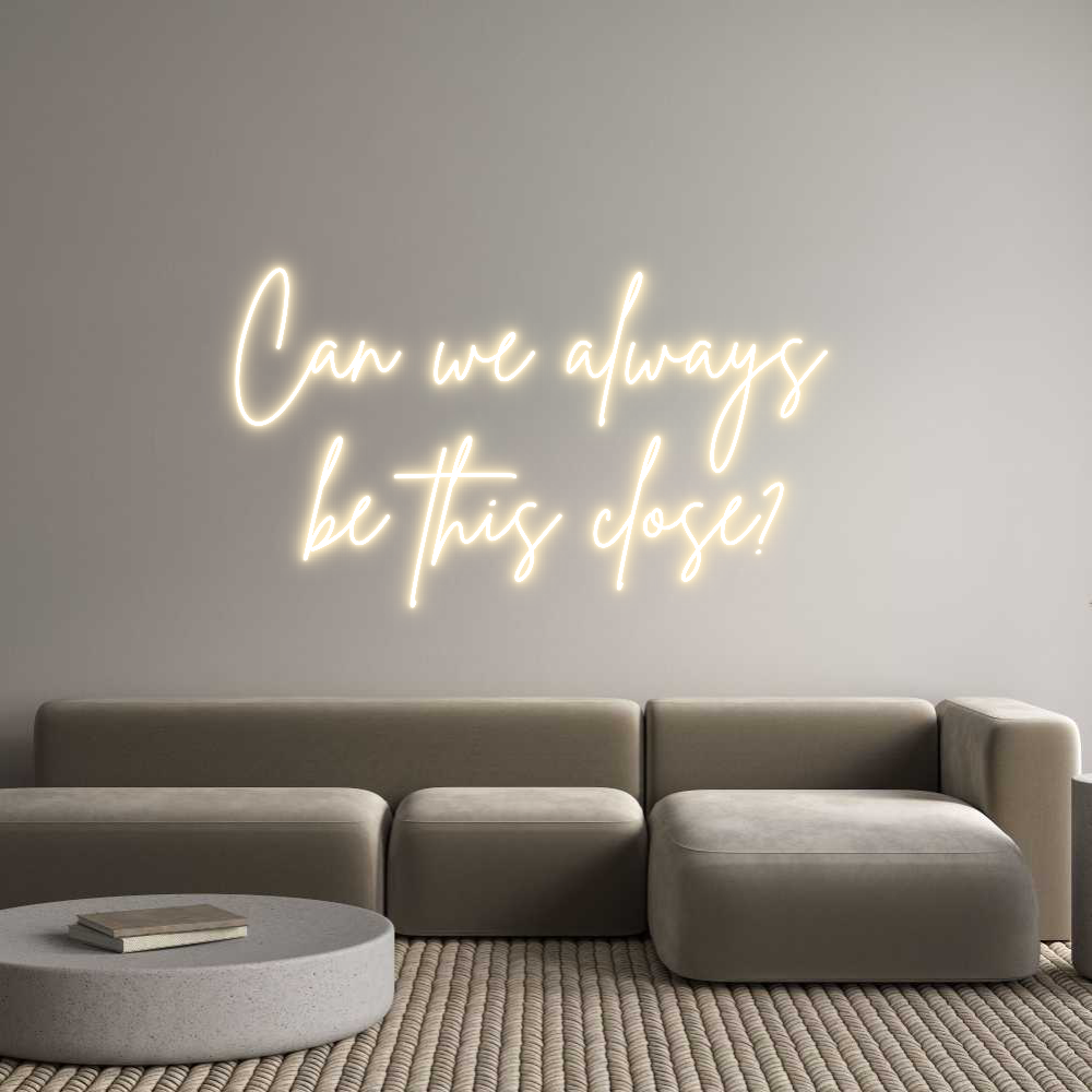 Custom Neon Sign Online Editor Can we always...