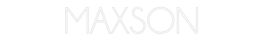 Custom Neon Sign Online Editor MAXSON