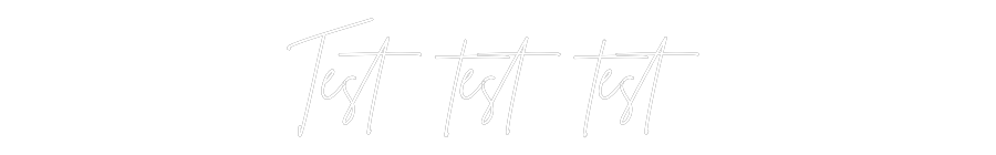 Editor de letreiros neon personalizados online Teste teste teste