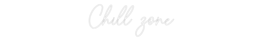 Editor online di insegne al neon personalizzate Zona relax