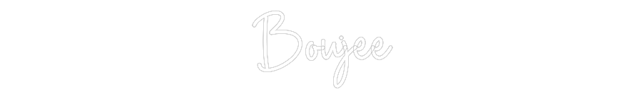 Custom Neon Sign Online Editor Boujee