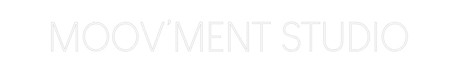 Custom Neon Sign Online Editor MOOV'MENT STU...