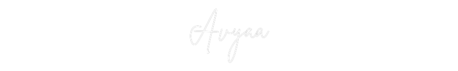 Custom Neon Sign Online Editor Avyaa