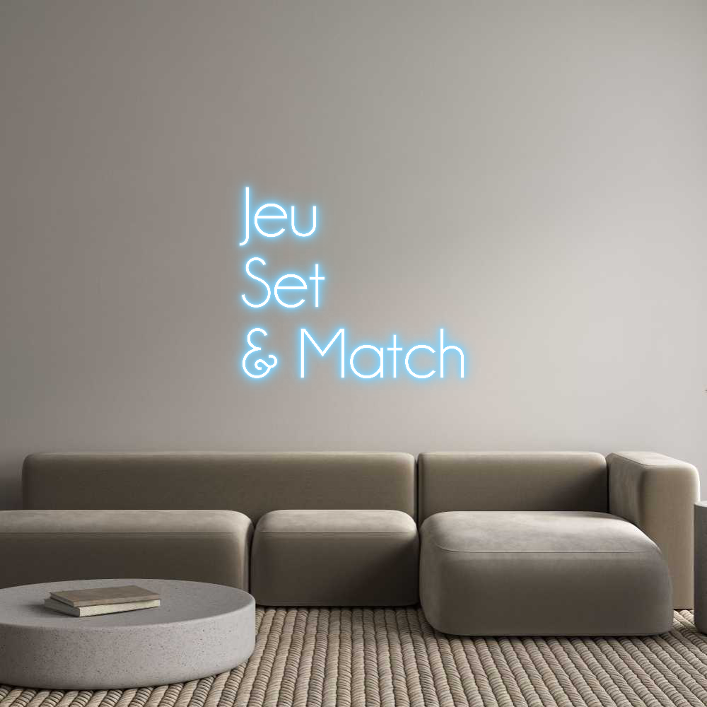 Custom Neon Sign Online Editor Jeu
Set
& M...