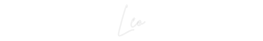 Custom Neon Sign Online Editor Leo