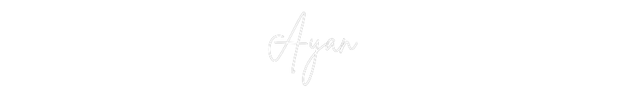 Custom Neon Sign Online Editor Ayan