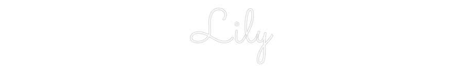 Custom Neon Sign Online Editor Lily