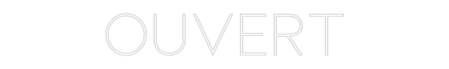 Custom Neon Sign Online Editor OUVERT