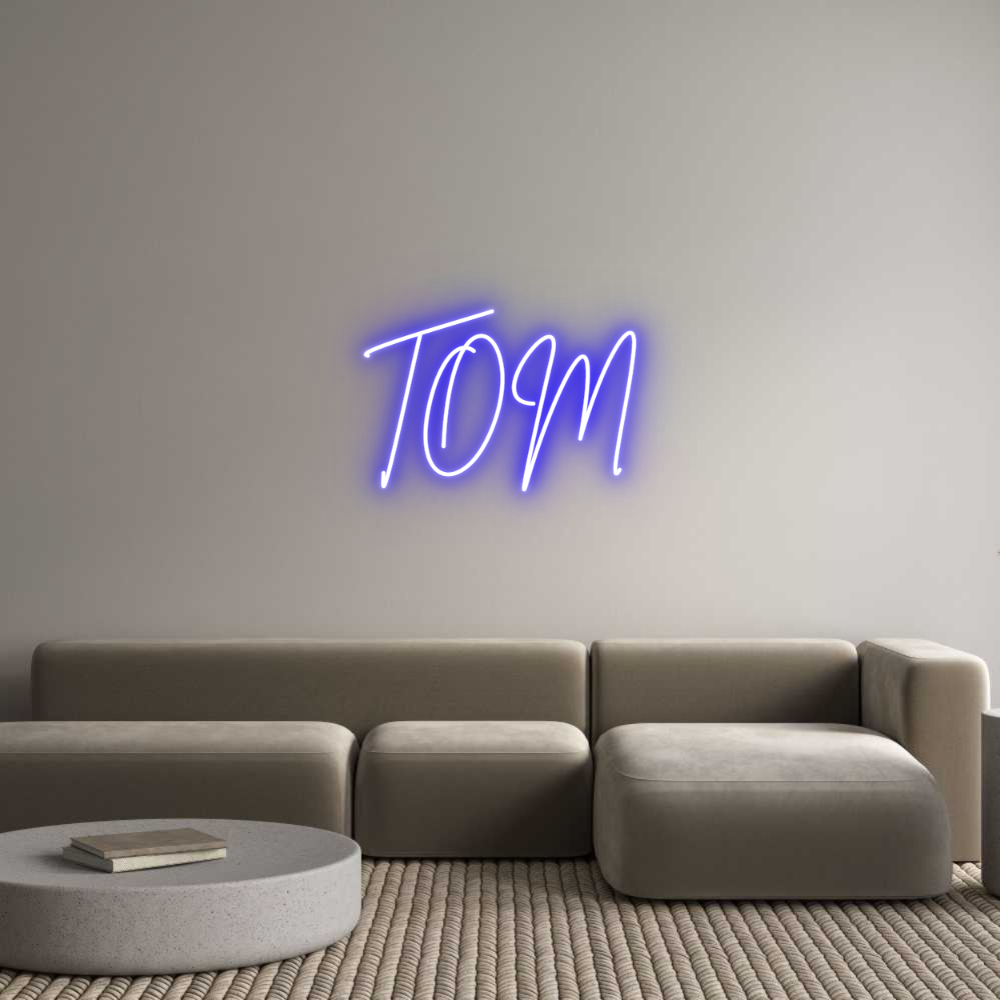 Custom Neon Sign Online Editor TOM