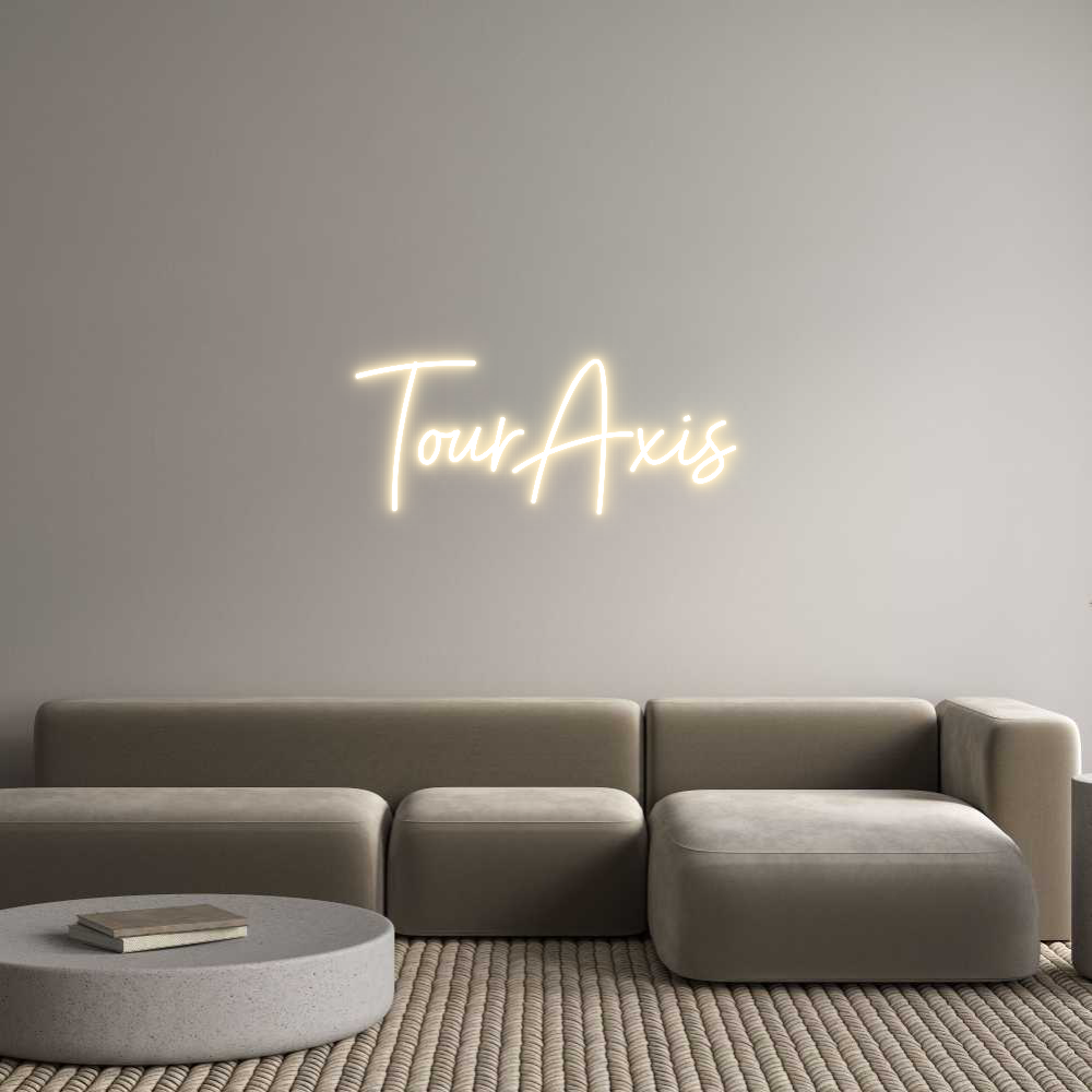 Custom Neon Sign Online Editor TourAxis