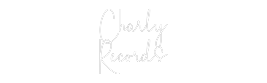 Custom Neon Sign Online Editor Charly
Records